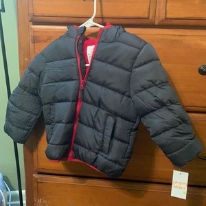 Dark Gray Puffer-Boys